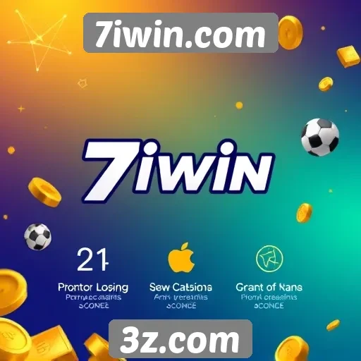 Elementos de design do site 7iwin.com